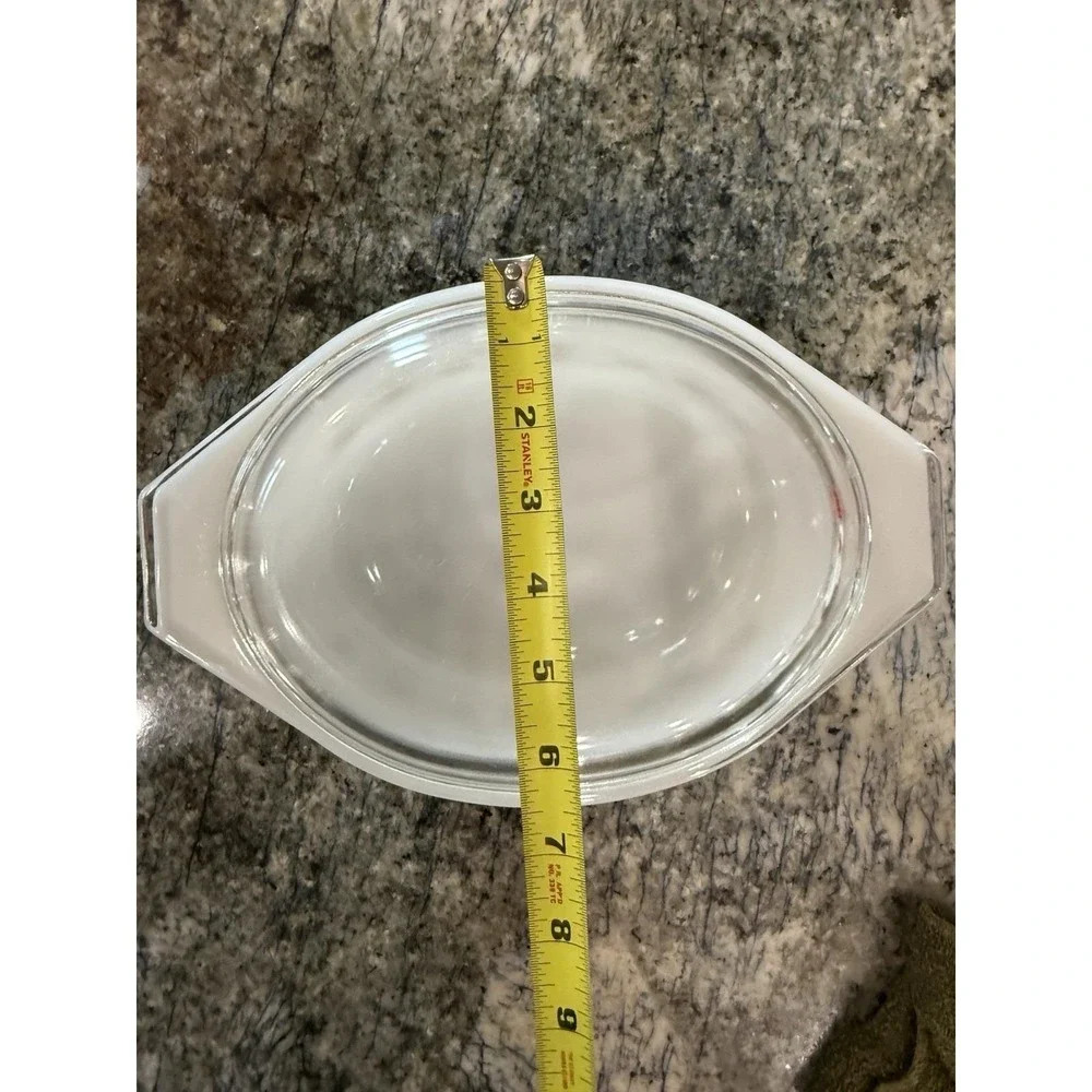 Vintage Pyrex Town & Country 1-1/2 Quart Casserole Baking Dish with Lid - Picture 7 of 7